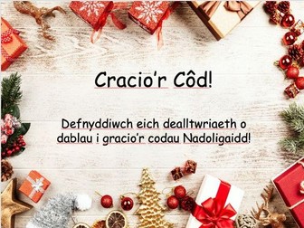 Cracio'r Côd Nadolig - CC2