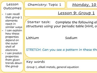 Topic 1 - Lesson 9 - Group 1