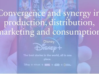 Convergence and synergy in production, distribution, marketing and consumption: A Level Media