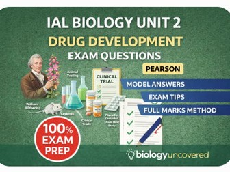 IAL Bio Drug Development Exam Pack Pearson