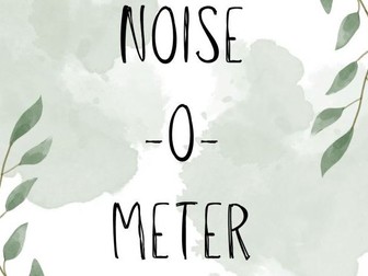 Botanical Noise-O-Meter