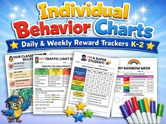Daily & Weekly Behavior Charts