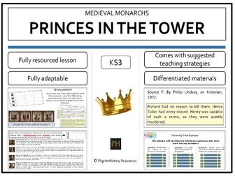 Murder - Mystery of the Princes in the Tower