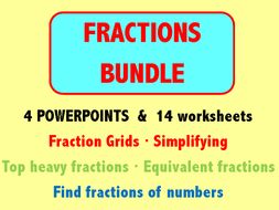 Fractions BUNDLE