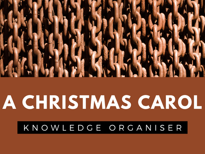 A Christmas Carol - Knowledge Organiser | Teaching Resources