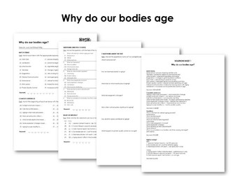 Why do our bodies age