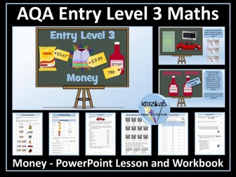 Money - AQA Entry Level 3 Maths