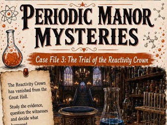 Periodic Mysteries - The Reactivity Crown