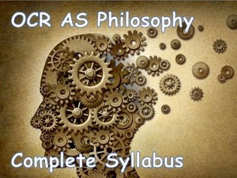 OCR AS Philosophy Complete Syllabus