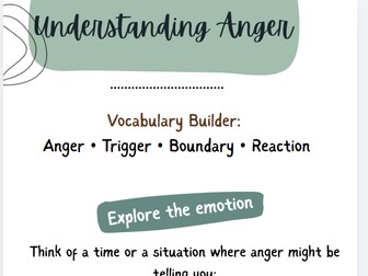 Understanding Anger