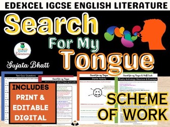 Editable Search for my Tongue Resources