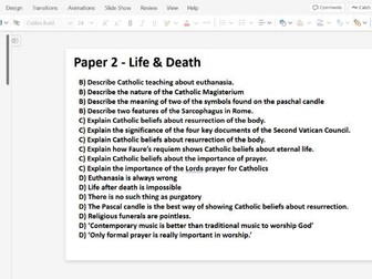 Eduqas WJEC - Religious Education - Model Answers - Paper 2
