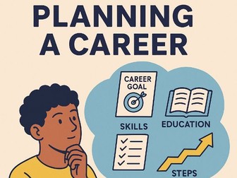PSHE Lesson - Planning a Career