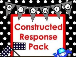 Constructed Response Questions Resource Pack Common Core Aligned
