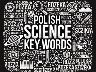 Science Key Words in Polish