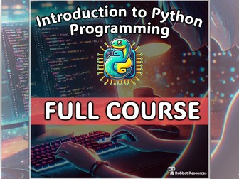 Introduction to Python Programming FULL COURSE Bundle: Parts 1-7