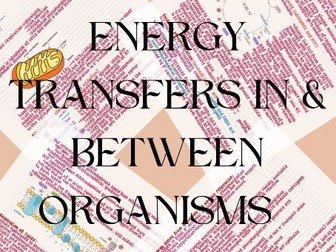 AQA A-level Biology Topic 5- Energy Transfers in & between Organisms revision notes