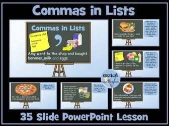 Commas in Lists