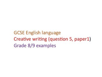 GCSE English language