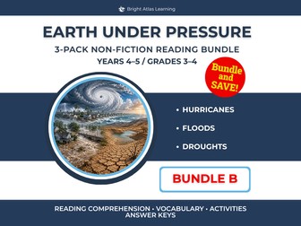 Earth Under Pressure Bundle B | KS2 | Y4–5