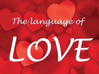 Shakespeare's language of Love - Romeo and Juliet
