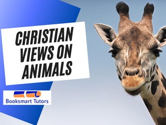 Christian Views on ANIMALS