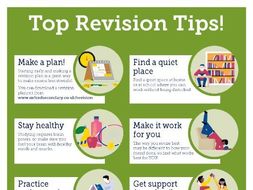 Revision Tips poster | Teaching Resources