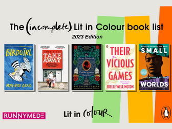 The (incomplete) Lit in Colour Book List 2023 Edition: KS3-5