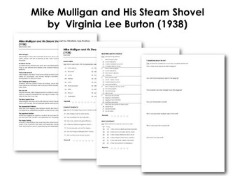Mike Mulligan and His Steam Shovel by  Virginia Lee Burton (1938)