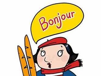 Bonjour!   French Greetings Worksheet