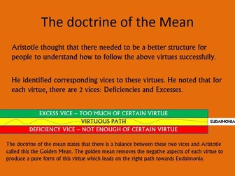 Virtue Ethics - An introduction to Aristotle's ethical theory