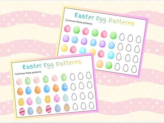 Easter Egg Repeating Patterns