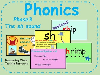 Phase 3 phonics - consonant digraphs | Teaching Resources