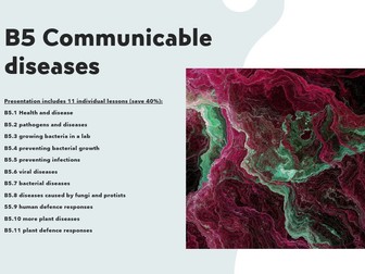 B5 Communicable diseases