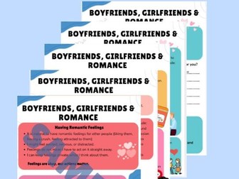 Boyfriends, Girlfriends & Romance (5 page pdf)