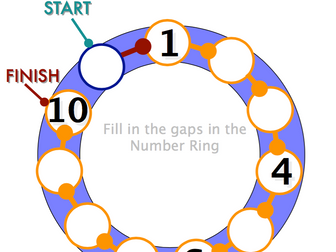 Ording to 10 using number ring