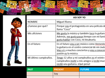 Viva 3 - Module 1  Somos así - Bundle (with sentence builders)