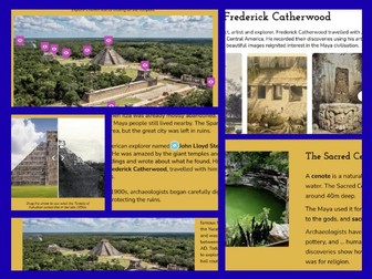 KS2 Ancient Maya: Chichen Itza – Interactive Hotspot Learning Resource