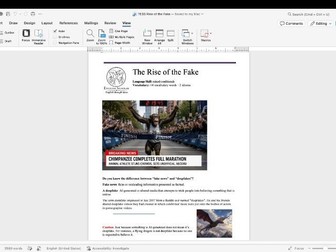 Deepfakes, Fake News & AI | CEFR B2–C1