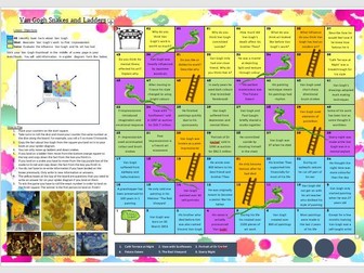 Van Gogh Snakes and Ladders