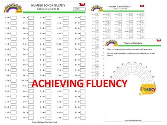 Number Bonds up to 10 Worksheets - Addition and Subtraction