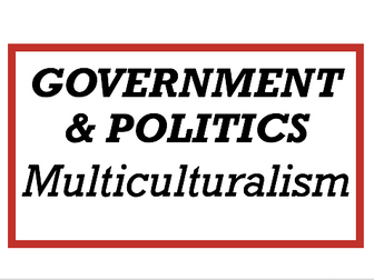 Politics Edexcel - Multiculturalism