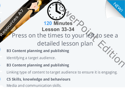 BTEC Level 3 IT, Unit 3 Using Social Media in Business 90 GLH 2 Assignments in POWERPOINT