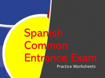 Common Entrance Spanish Materials