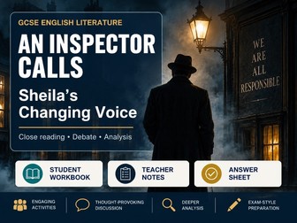 An Inspector Calls: Sheila’s Changing Voice