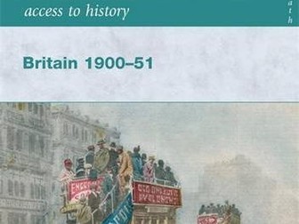 A Level History - Britain 1900-1951 Revision Notes