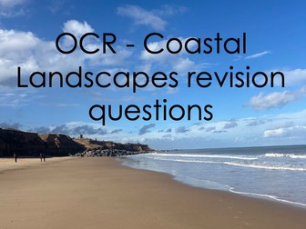 A Level Coastal Landscapes questions - OCR