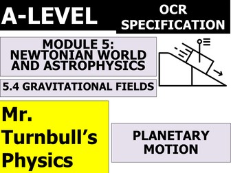 Planetary Motion (OCR A-Level Physics)