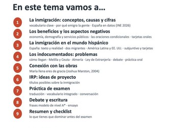 TEMA 4- LA INMIGRACIÓN