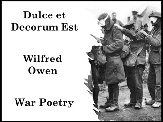 Dulce et Decorum Est